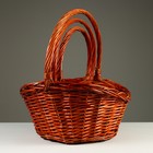 Набор корзин плетеных, ива, 8х50х20/29х53, 50х43х18/25х46, 43х34х16/21х42,3 шт, коричневый - фото 24320608