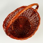 Набор корзин плетеных, ива, 8х50х20/29х53, 50х43х18/25х46, 43х34х16/21х42,3 шт, коричневый - фото 24320611