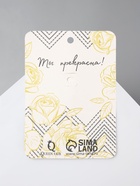 Брошь «Цветок желаний», цвет изумрудный в чернёном золоте - Фото 5