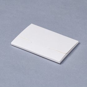 Конверт для подарочного сертификата, белый, 10,5 х 7 см  набор 10 шт