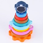 Деревянная пирамидка «Космос», 16 см - Фото 3