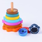 Деревянная пирамидка «Космос», 16 см - Фото 6