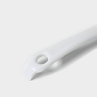 Щётка для чистки посуды и решёток-гриль Raccoon, круг, 19×5.5×2 см, белая - Фото 3