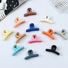 Крабик для волос «Леона», петелька классика матовый, 5 см, МИКС (комплект 12 шт) - фото 52405009