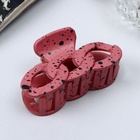 Крабик для волос «Флоранс», звенья, 7 см, МИКС (комплект 12 шт) - фото 53383357