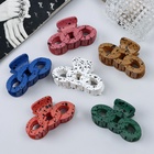 Крабик для волос «Флоранс», звенья, 7 см, МИКС (комплект 12 шт) - фото 54760235