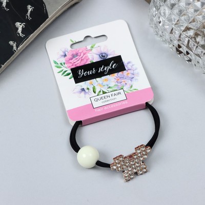 Резинка для волос «Нонна», бабочка, 5 см