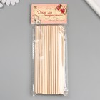 Декор дерево для творчества "Палочки натуральные" набор 50 шт d=0,3 см 9х15 см - фото 30062287