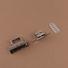 Застёжка для сумки, 3.9×2.6 см, цвет серебряный - Фото 4