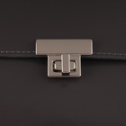 Застёжка для сумки, 3.9×2.6 см, цвет серебряный - Фото 5