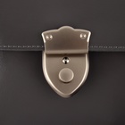 Застёжка для сумки, с ключом, 3.8×5 см, цвет серебряный - Фото 5