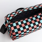 Сумка спортивная на молнии, регулируемый ремень, маленький размер, разноцветная - Фото 2