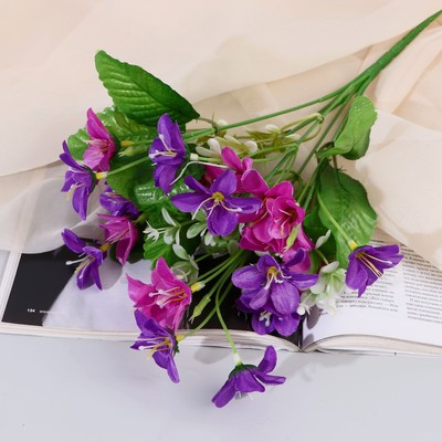 Букет искусственный «Настурция галант», 3×33 см, МИКС