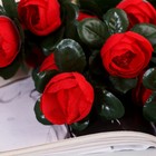 Букет искусственный «Пион Тереза», 3.5×32 см, МИКС - Фото 2