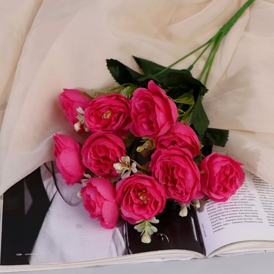 Букет искусственный «Пион Кирби», 4×33 см, МИКС