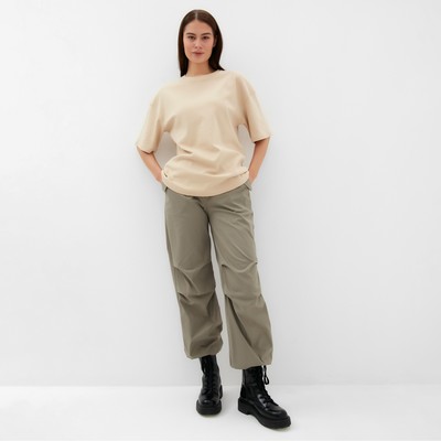 Футболка женская MIST Basic, бежевый, р. L-XL