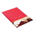 Ежедневник на склейке недатированный А6 48 листов, мягкая обложка, Мрамор розовый. Коллаж, фольга - Фото 2