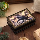 Шкатулка - купюрница «Дракон», 6 × 9 см, лаковая миниатюра - фото 11606802