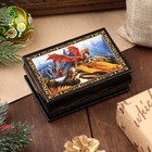 Шкатулка - купюрница «Дракон», 6 × 9 см, лаковая миниатюра - фото 11606811