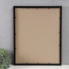 Фоторамка МДФ (208) 40х50 см, цвет черный (пластиковый экран) - фото 29805248