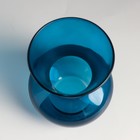 Банка для свечей, подсвечник "СКАНДИК-микс  ЛАЗУРНЫЙ" 12х9,3 см, 380 мл - фото 23314975