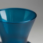 Банка для свечей, подсвечник "СКАНДИК-микс  ЛАЗУРНЫЙ" 12х9,3 см, 380 мл - фото 25521186