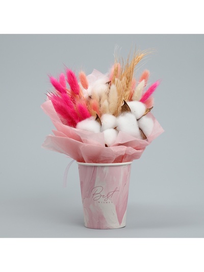 Стакан для цветов «Текстура», 250 мл