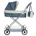 Коляска для кукол №7, с сумкой, цвет серый - Фото 3