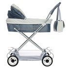 Коляска для кукол №7, с сумкой, цвет серый - Фото 4