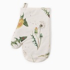 Варежка - прихватка «Этель. Одуванчики», 20×27 см, 100% хлопок, саржа 178 г/м² - Фото 4