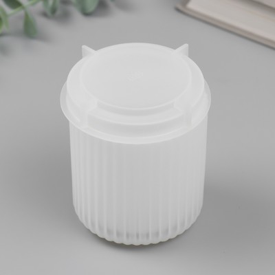 Молд силикононовый «Шкатулка. Рельеф» с крышкой 7.5×7.5×7.8 см