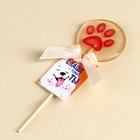 Леденец прозрачный с глиттером «Слаще только ты», БЕЗ САХАРА, 20 г. - фото 23274603