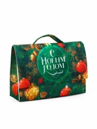 Банный набор в портфеле "С новым годом", зеленый - фото 809301146