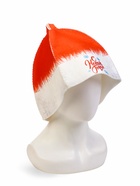 Набор для бани с принтом «С новым годом!», 5 предметов: шапка, рукавица, тапочки, коврик, портфель, красный, «Банная забава» - Фото 13