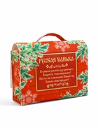 Банный набор в портфеле "С новым годом", красный - фото 809301153