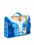 Набор для бани с принтом «Горячая штучка», 5 предметов: портфель, шапка, рукавица, тапочки, коврик, «Банная забава» - Фото 26