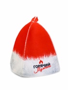 Набор для бани с принтом «Горячий мужчина», 5 предметов: портфель, шапка, рукавица, тапочки, коврик, «Банная забава» - Фото 13