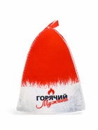 Набор для бани с принтом «Горячий мужчина», 5 предметов: портфель, шапка, рукавица, тапочки, коврик, «Банная забава» - Фото 14