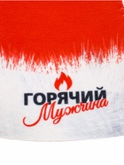 Набор для бани с принтом «Горячий мужчина», 5 предметов: портфель, шапка, рукавица, тапочки, коврик, «Банная забава» - Фото 16