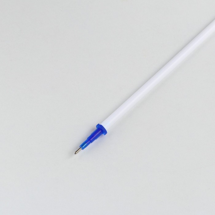 Ручка пиши стирай гелевая со стираемыми чернилами  + 9шт стержней «Волшебство в твоих руках», синяя паста, гелевая 0,5 мм - фото 1907932459