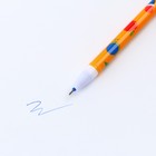 Ручка пиши стирай гелевая со стираемыми чернилами  + 9шт стержней «1 сентября: Учись на 5!», синяя паста, гелевая 0,5 мм - фото 7875075