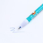 Ручка пиши стирай гелевая со стираемыми чернилами  + 9шт стержней «Заметай следы», синяя паста, гелевая 0,5 мм - фото 7875083