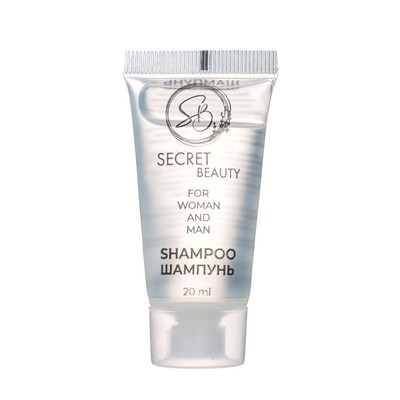 Шампунь для волос Secret Beauty, в тубе, 20 мл