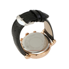 Часы наручные мужские, с календарем, хронографом, d-4.4 см, ремешок l-24 см, черный 9730002