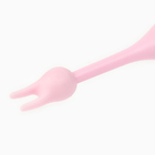 Вибратор Оки-Чпоки, для клитора и сосков, 2 сменные насадки, розовый - Фото 3