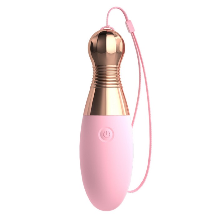 Вибратор для клитора и сосков, 10 режимов, USB, розовый - Фото 1