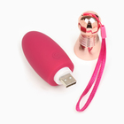 Вибратор для клитора и сосков, 10 режимов, USB, бордовый - Фото 4