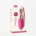 Вибратор для клитора и сосков, 10 режимов, USB, бордовый - Фото 5