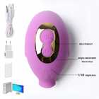 Бесконтактный вакуумно-волновой стимулятор клитора 10 режимов, сиреневый - Фото 5