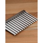 Нож для фигурной нарезки "Розмарин" 21,8*5,8 см, цвет бордовый 9899394